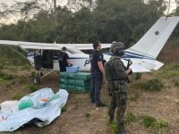 Avião com 324 kg de cocaína é interceptado pela FAB e PF em RO; aeronave não tinha plano de voo - Foto: PF/Divulgação