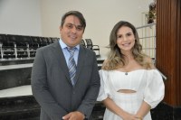 Carla Redano é empossada prefeita para o segundo mandato em Ariquemes - Foto: Rosa Bettero - SRTE/RO-1194 e Marcio Bergmann