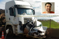 TRÁGICO - Motorista morre após ser esmagado por carretas no viaduto da Br-364 - Foto: Reprodução