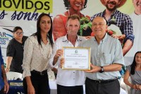 Confúcio recebe Titulo de Cidadão honorário de Campo Novo de Rondônia - Foto: Assessoria