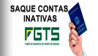 Informe CAIXA Pagamento FGTS Inativo Abril/2017 em Ariquemes - Foto: Reprodução