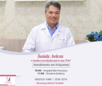 Nosso Dermatologista Dr. Eder Maeda estará atendendo em Ariquemes dias 10 e 11, Sexta e Sábado - Foto: Reprodução