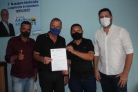 Deputado Adelino Follador comunica empenho de R$ 100 mil para compra de tubos em PEAD para Ariquemes - Foto: Assessoria