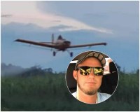 Piloto morre após avião agrícola cair na zona rural em Rondônia - Foto: Divulgação