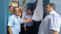 Deputado Saulo Moreira prestigia entrega de quadra e salas,  e anuncia ambulâncias e outros benefíci - Foto: Assessoria