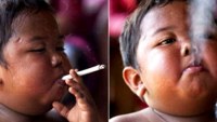 Você lembra do bebê fumante da Indonésia? Veja como ele está - Foto: Reprodução