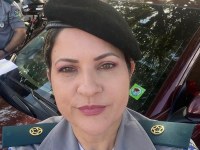 Mensagem de Darlete Aguetoni Policial Militar de Ariquemes em agosto de 2024 em seu Instagram - Foto: Rede Social