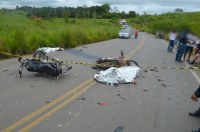 Grave acidente envolvendo três motocicletas deixa duas vítimas fatais, uma de Ariquemes - Foto: Reprodução Jaruonline