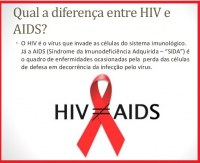 Diferença entre HIV e AIDS - LEIA MAIS - Foto: Reprodução