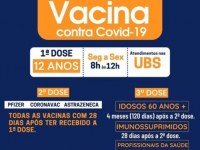 Quinta-feira 11/11, tem vacinação contra Covid-19 - Foto: Divulgação