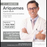 Dr. Luiz Oliveira Cirurgião Plástico estará atendendo em Ariquemes dia 21, agende seu horário - Foto: Reprodução