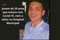 Jovem de 20 anos que estava com Covid-19, vem a óbito no Hospital Municipal em Jaru - Foto: Reprodução