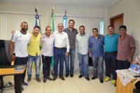 Vereador Amalec da Costa (PSDB) participa de Reunião com Executivo Municipal - Foto: Assessoria