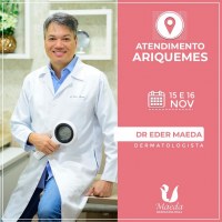 Dermatologista Dr. Eder Maeda estará atendendo em Ariquemes dias 15 e 16 de novembro - Foto: Reprodução