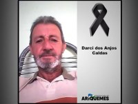 Nota de pesar pelo falecimento de Darci dos Anjos Caldas - Foto: Divulgação