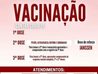 Vacinação contra Covid-19 nesta terça-feira 14/12 em Ariquemes - Foto: Divulgação