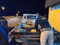 Motorista é preso com 136 kg de cocaína em caminhonete na BR-364 - Foto: PRF/Vilhena