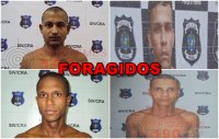 FUGA - 4 apenados estão foragidos - 13 tentaram fugir mas 9 foram recapturados e 6 ficaram feridos - Foto: Divulgação