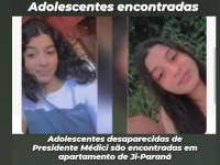 Desaparecimento resolvido: Jovens são encontradas em Ji-Paraná - Foto: Reprodução