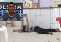 Homem é morto com três tiros na cabeça, em bar de Ariquemes - Foto: Rinaldo do Balanço Notícias