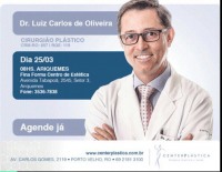 Dr. Luiz Oliveira Cirurgião Plástico estará atendendo em Ariquemes dia 25 - Foto: Reprodução