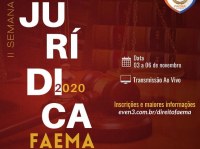 Curso de Direito da FAEMA realiza semana jurídica on-line - Foto: Reprodução