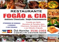 Restaurante FOGÃO & CIA estará atendendo normalmente nesta sexta feira santa - Foto: Reprodução