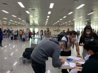 COVID-19  Agevisa reforça ações de combate ao coronavírus no aeroporto Jorge Teixeira, em Porto Velh - Foto: Assessoria