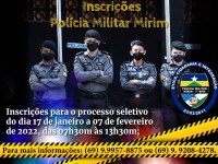 EDITAL PMM 001/2022 – Polícia Militar Mirim do 7º Batalhão de Polícia Militar - Foto: Assessoria
