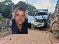 Motorista morre carbonizado em colisão entre caminhões na BR-364 em RO - Foto: Divulgação