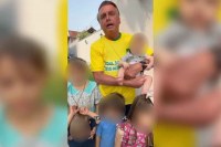 Bolsonaro grava vídeo com filhos de condenado pelo 8 de janeiro - Foto: Reprodução