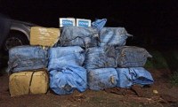 Forças de Segurança em Rondônia apreendem 400kg de substância análoga a cloridrato de cocaína - Foto: 10º BPM