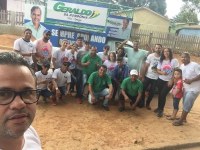 Deputado Geraldo da Rondônia, leva um dia de diversão para as crianças do Garimpo Bom Futuro - Foto: Assessoria