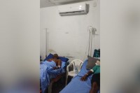 DESCONFORTO: Pacientes sofrem com calor no Hospital João Paulo II em Porto Velho - Foto: Divulgação