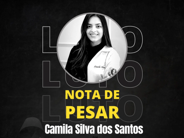 NOTA DE PESAR falec@mento da Sra. CAMILA SILVA DOS SANTOS