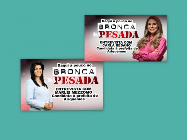 Entrevista com as Candidatas Prefeita de Ariquemes Carla Redano e Marlei Mezzomo - Vídeo