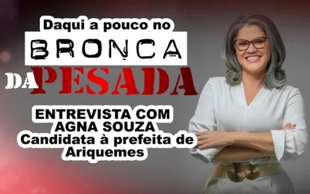 Entrevista com A Candidatas Prefeita de Ariquemes  Agna Souza - Vídeo