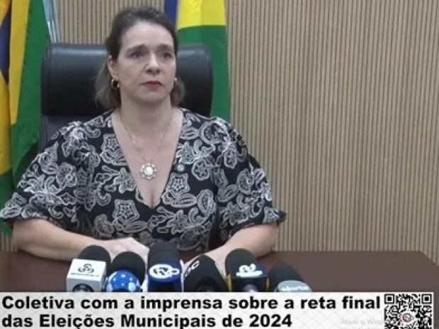 Coletiva com a imprensa sobre a reta final das Eleições Municipais de 2024 - Vídeo