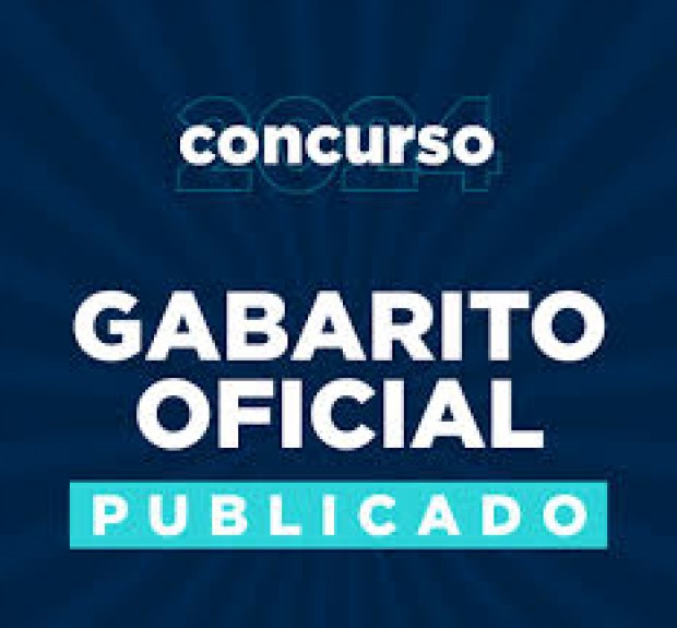 Gabarito oficial publicado (Foto: Reprodução TJ-RO)