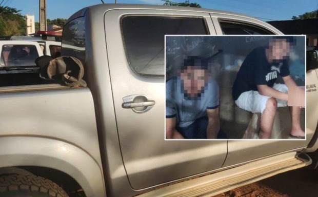 Morador de Ouro Preto do Oeste é preso em Costa Marques com Hilux roubada