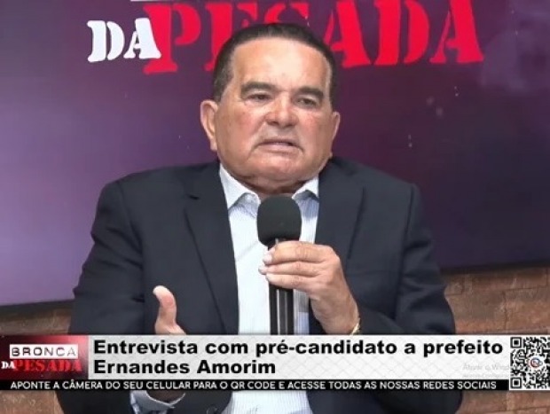 Entrevista com Pré-candidato a prefeito Ernandes Amorim - Vídeo