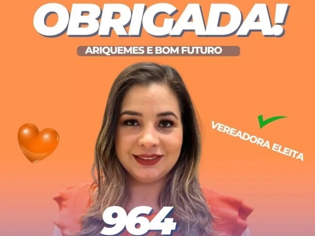 Ex-Secretária da FUNCET foi eleita Vereadora em Ariquemes com uma votação expressiva no Garimpo Bom