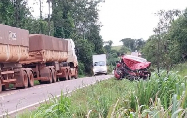 Grávida perde bebê em acidente em RO (Foto: Reprodução/Redes sociais)