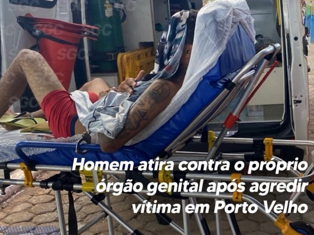 Ladrão trapalhão deu tiro no próprio testículo após assalto em Rondônia