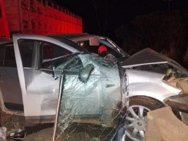 Sete pessoas ficam feridas em grave acidente na BR-364 em Rondônia