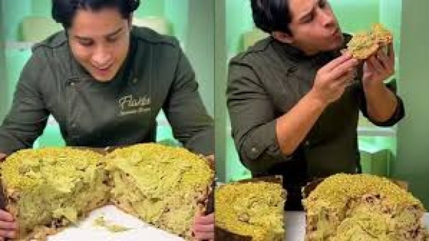 Empresário de Rondônia se destaca com panetone 'gigante' que custa R$ 1,8 mil