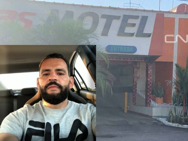 Homem que foi encontrado morto no quarto de um motel (Foto: Reprodução)