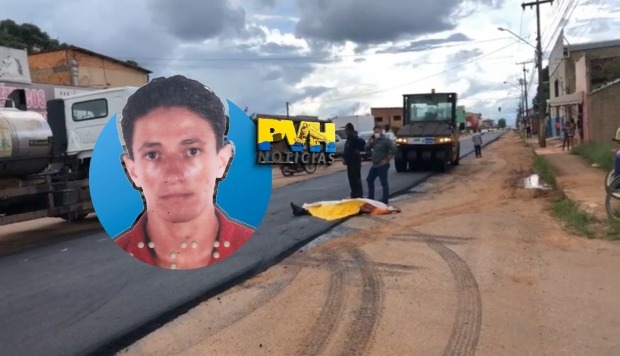 IDENTIFICADO: Trabalhador esmagado por rolo compressor em obra em Porto Velho