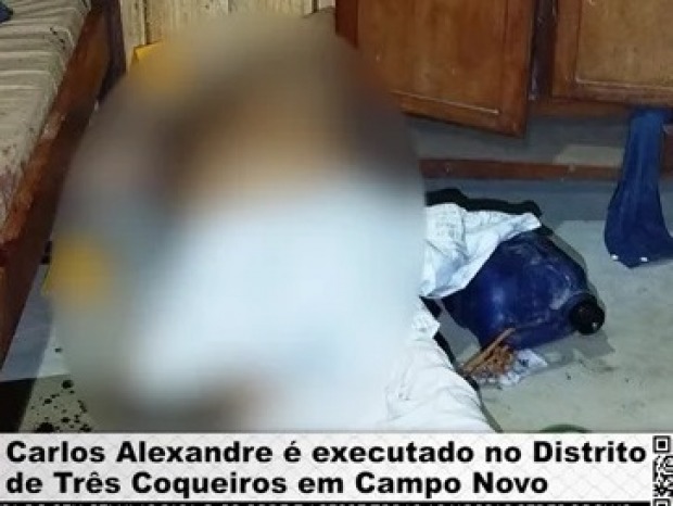 Carlos Alexandre é executado no Distrito de Três Coqueiros em Campo Novo