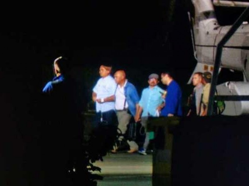 Presidente é levado a hospital em São Paulo durante a madrugada (Foto: JONATHAN ROCHA/NDTV)